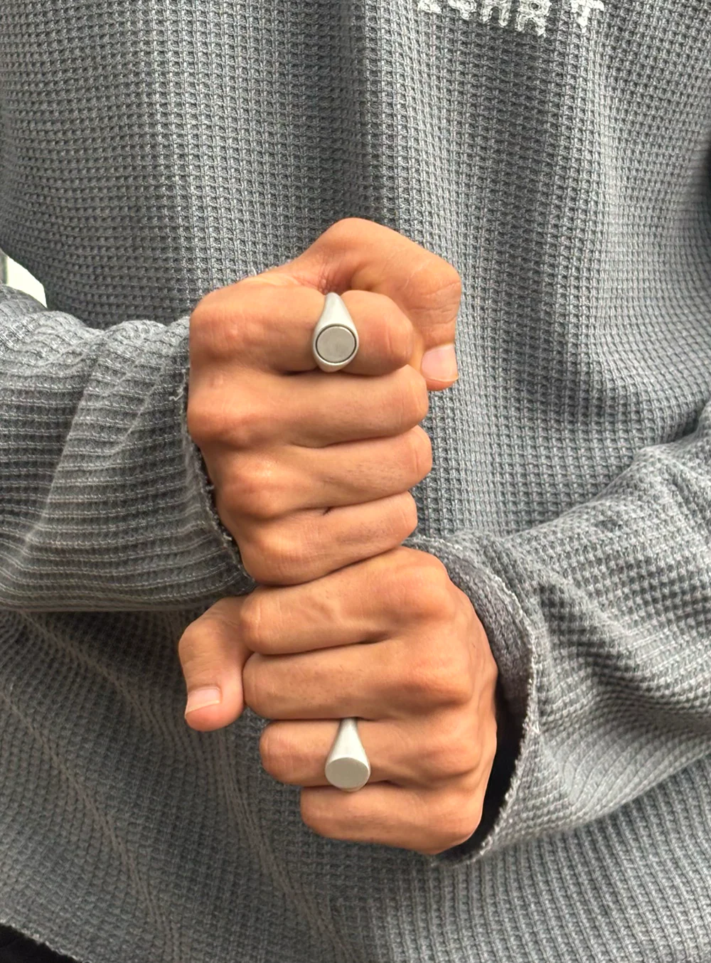 Classic Round Signet Ring - Image 3