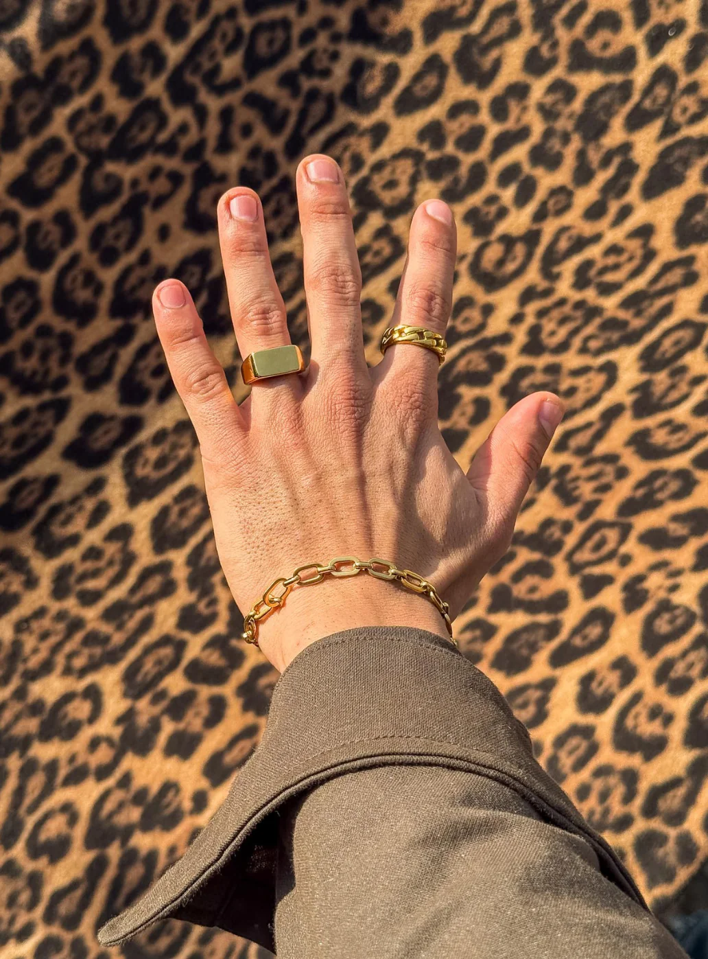 Gold Cuban Ring - Image 5