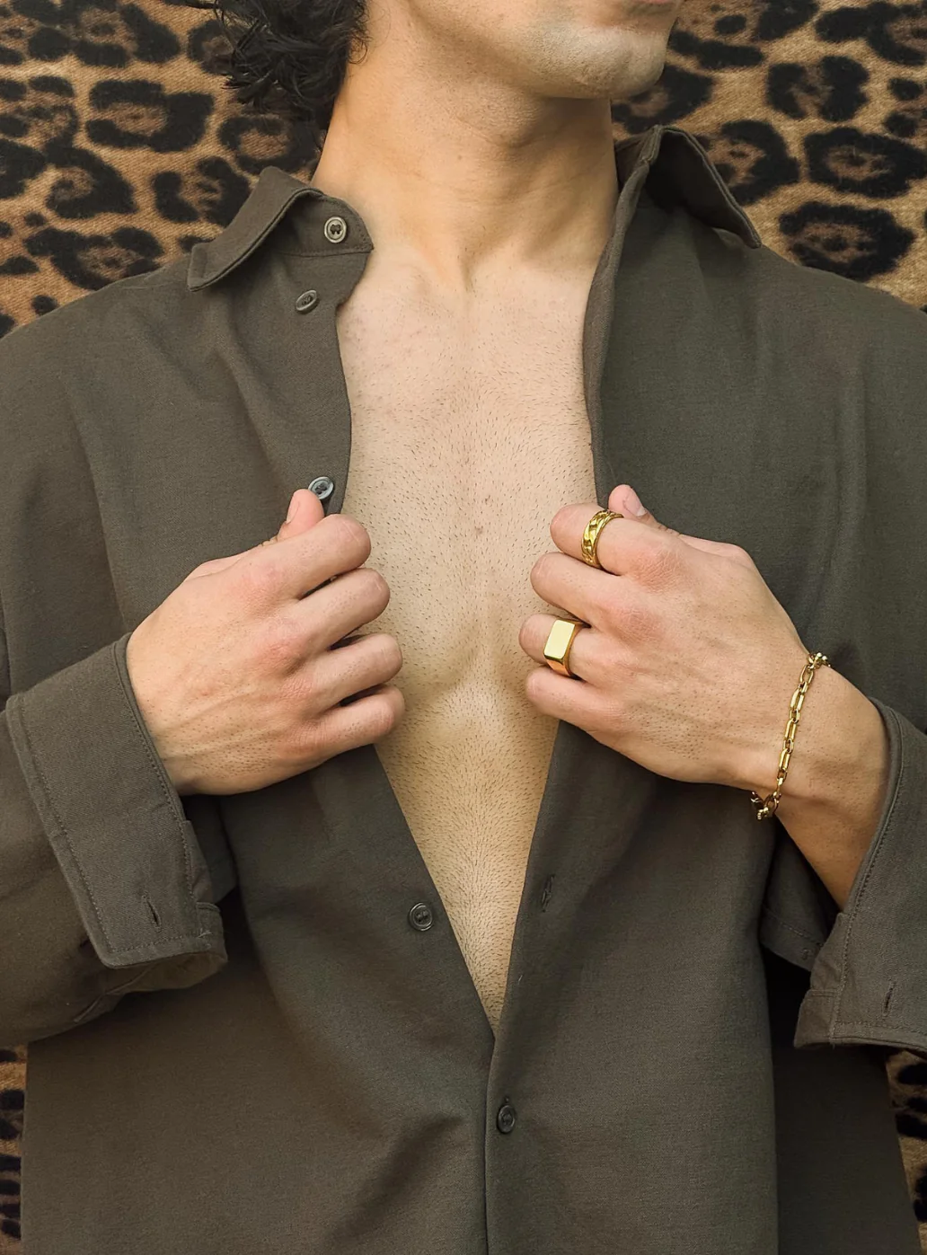 Gold Cuban Ring - Image 7