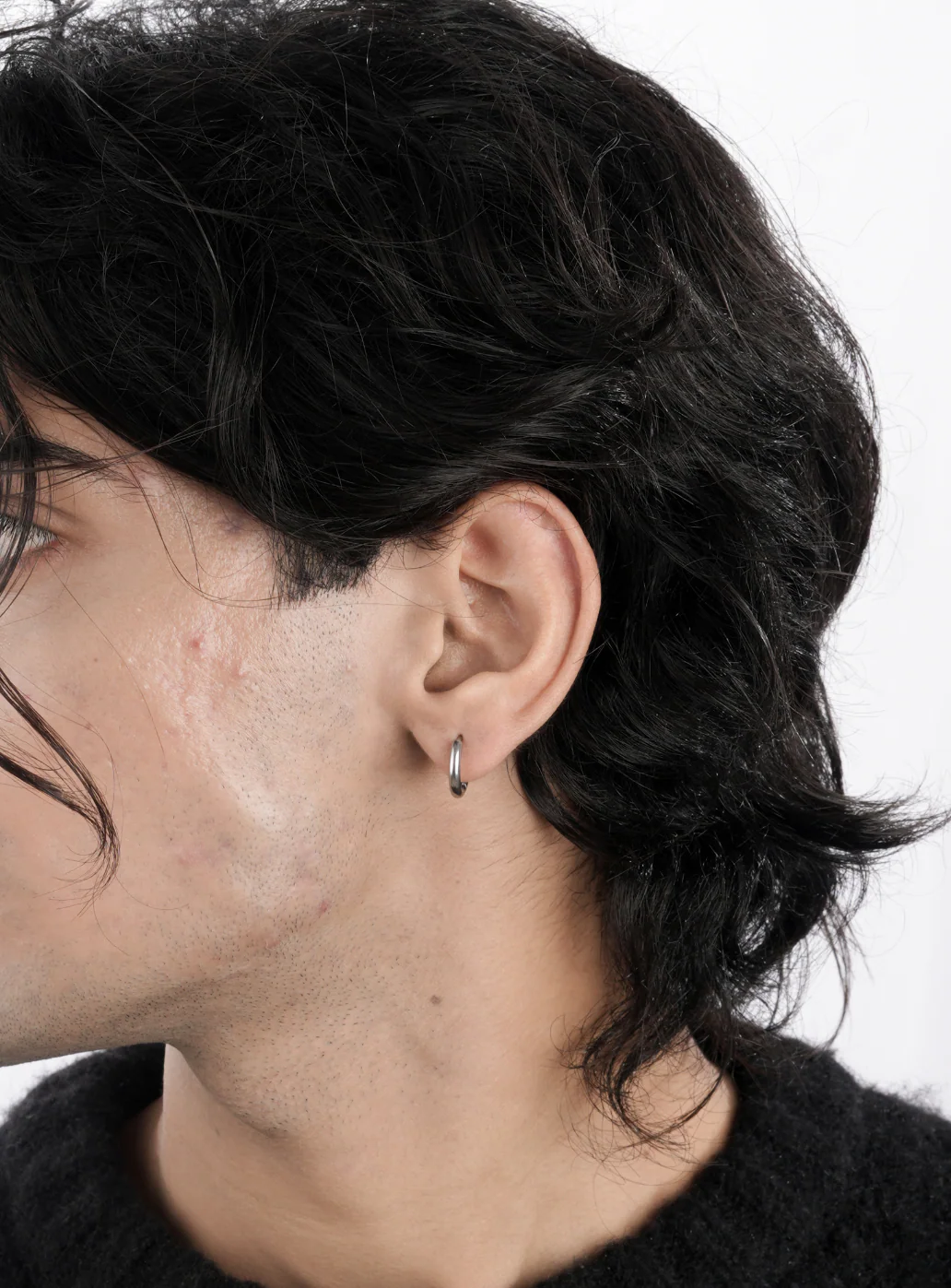 Pierced Hoop (Pair) - 14 mm - Image 3